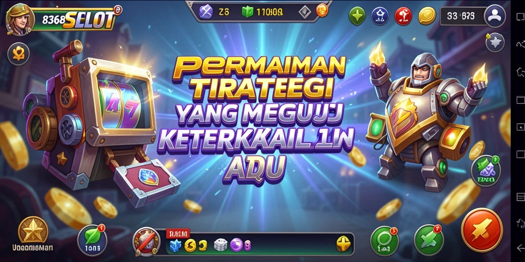 Tampilan gameplay menegangkan di 8368SLOT yang menguji strategi Anda.