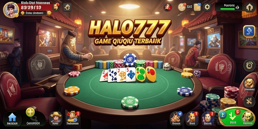 Screenshot gameplay QiuQiu HALO777 yang menarik dan seru.
