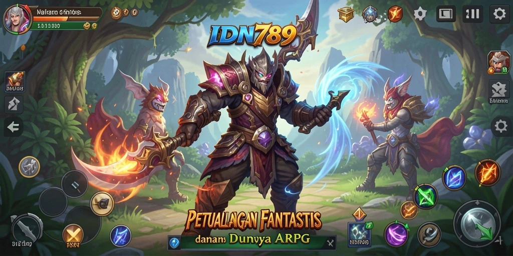Tampilan gameplay yang menarik dan penuh aksi dari IDN789.