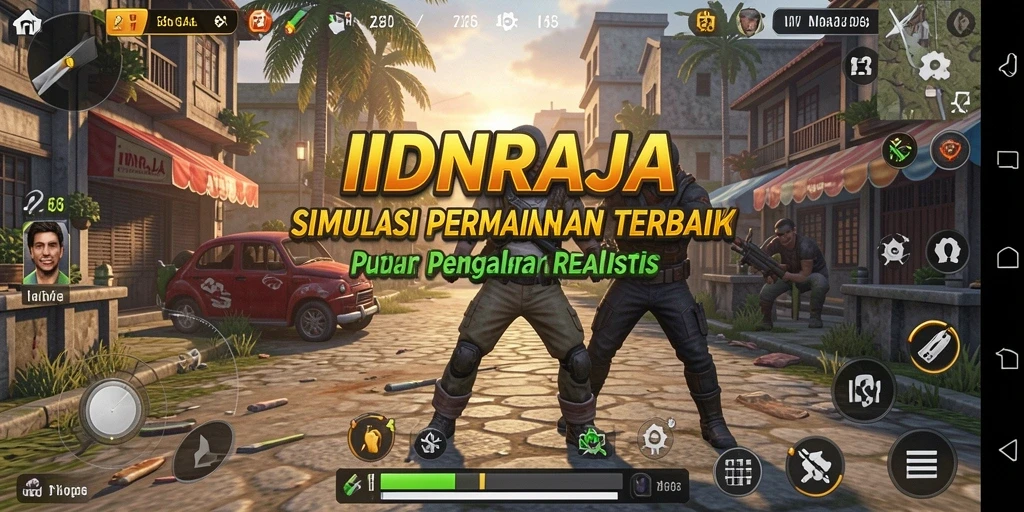 Skrinsyut gameplay menyoroti pengalaman simulasi permainan yang realistis.