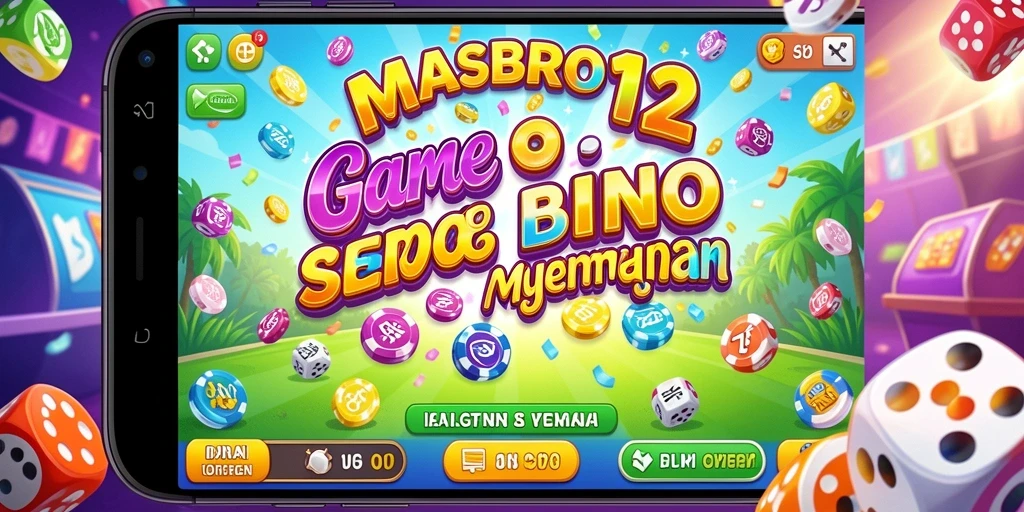 Screenshot dari gameplay MASBRO12 yang seru dan menantang.