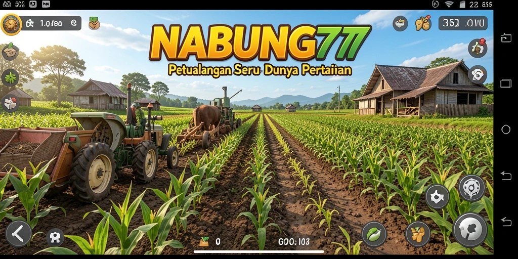 Tampilan gameplay NABUNG77 yang menarik dalam dunia pertanian.