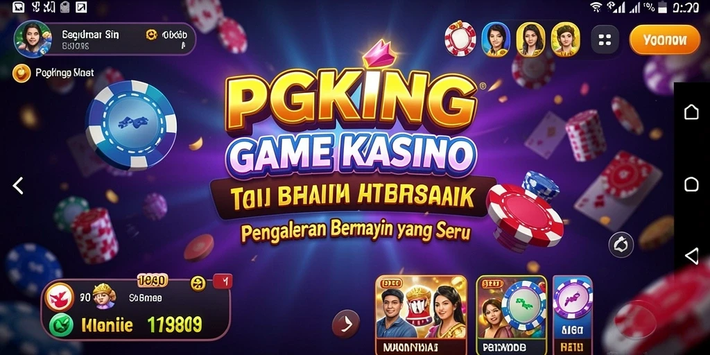 Tampilan gameplay PGKING dengan grafis slot yang menawan.