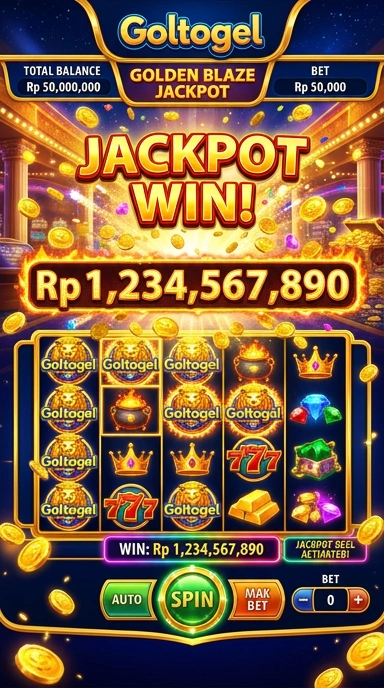Screenshot goltogel menunjukkan fitur unggulan aplikasi.
